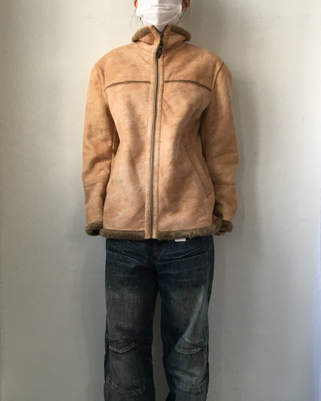 High neck fake fur mustang 상품이미지1