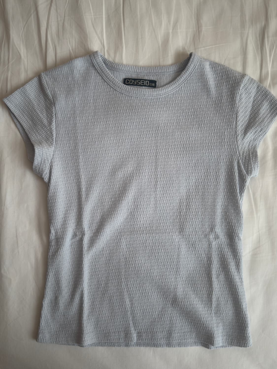 코이세이오038 PURE T-SHIRT SKY BLUE 상품이미지2