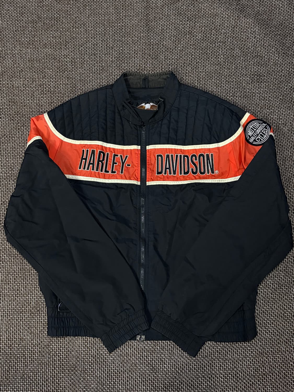 할리데이비슨 빈티지 나일론 레이싱 자켓 상품이미지2