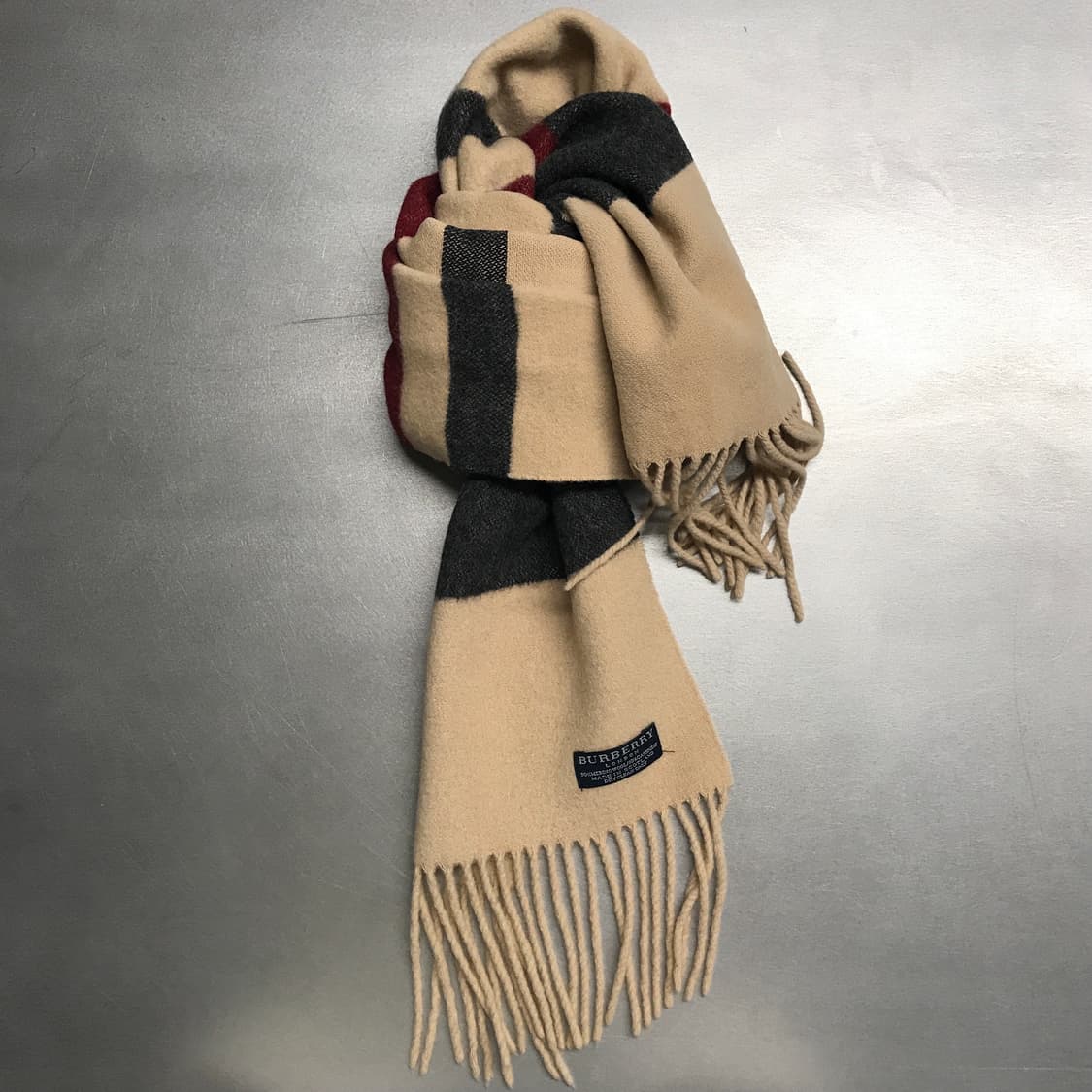 버버리 정품 메리노/캐시미어 머플러 상품이미지1