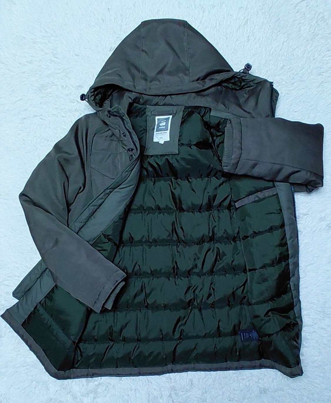 G-STAR RAW MFD HDD 파카 S 카키 상품이미지3