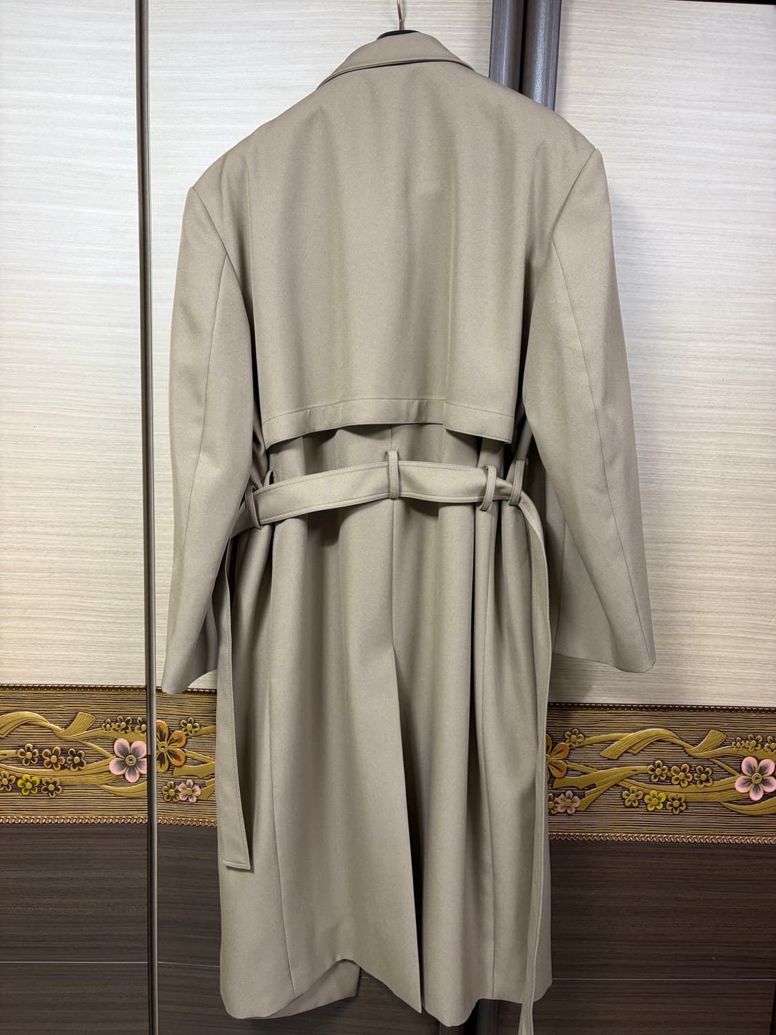 인사일런스 깡 콜라보 트렌치 코트 상품이미지2