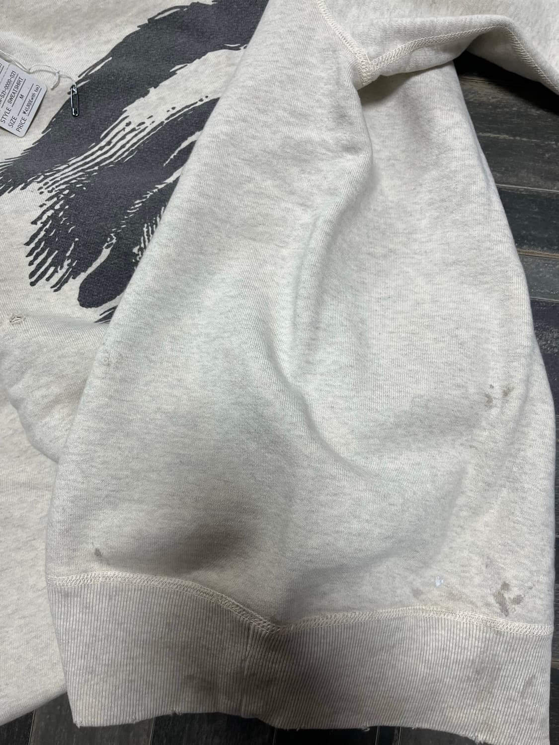 [m] 세인트미카엘 god eye 스웻 셔츠 상품이미지4