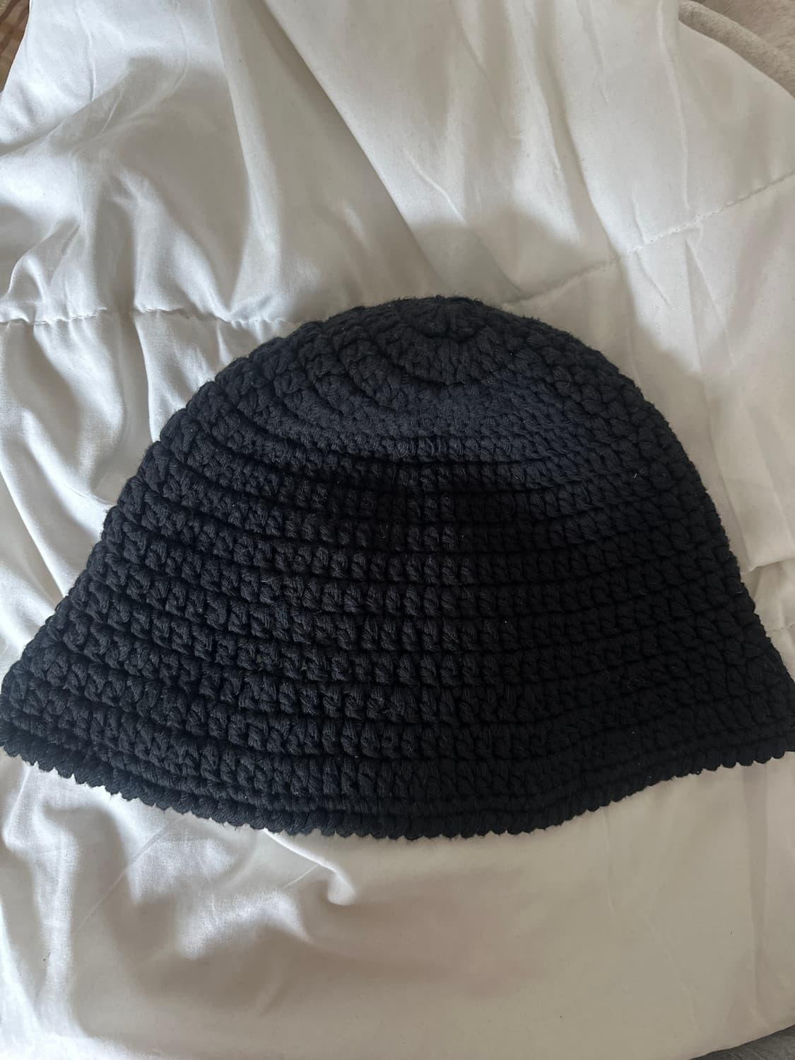 로우클래식 니트 버킷햇 블랙 상품이미지2