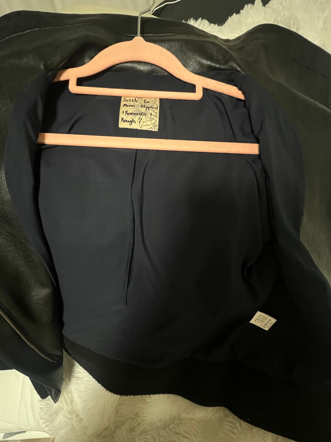 세틀포문 레더자켓 s 상품이미지5