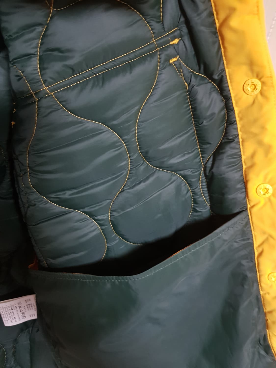 아웃도어프로덕츠 퀼팅 패딩 셔츠 셔켓 점퍼(100) 상품이미지5