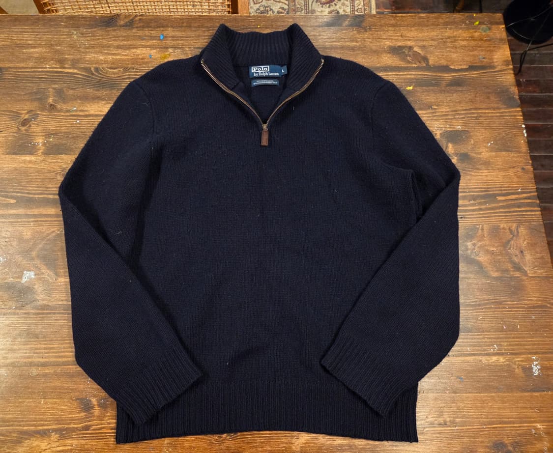 폴로랄프로렌 래빗퍼 앙고라 짚업니트 상품이미지8