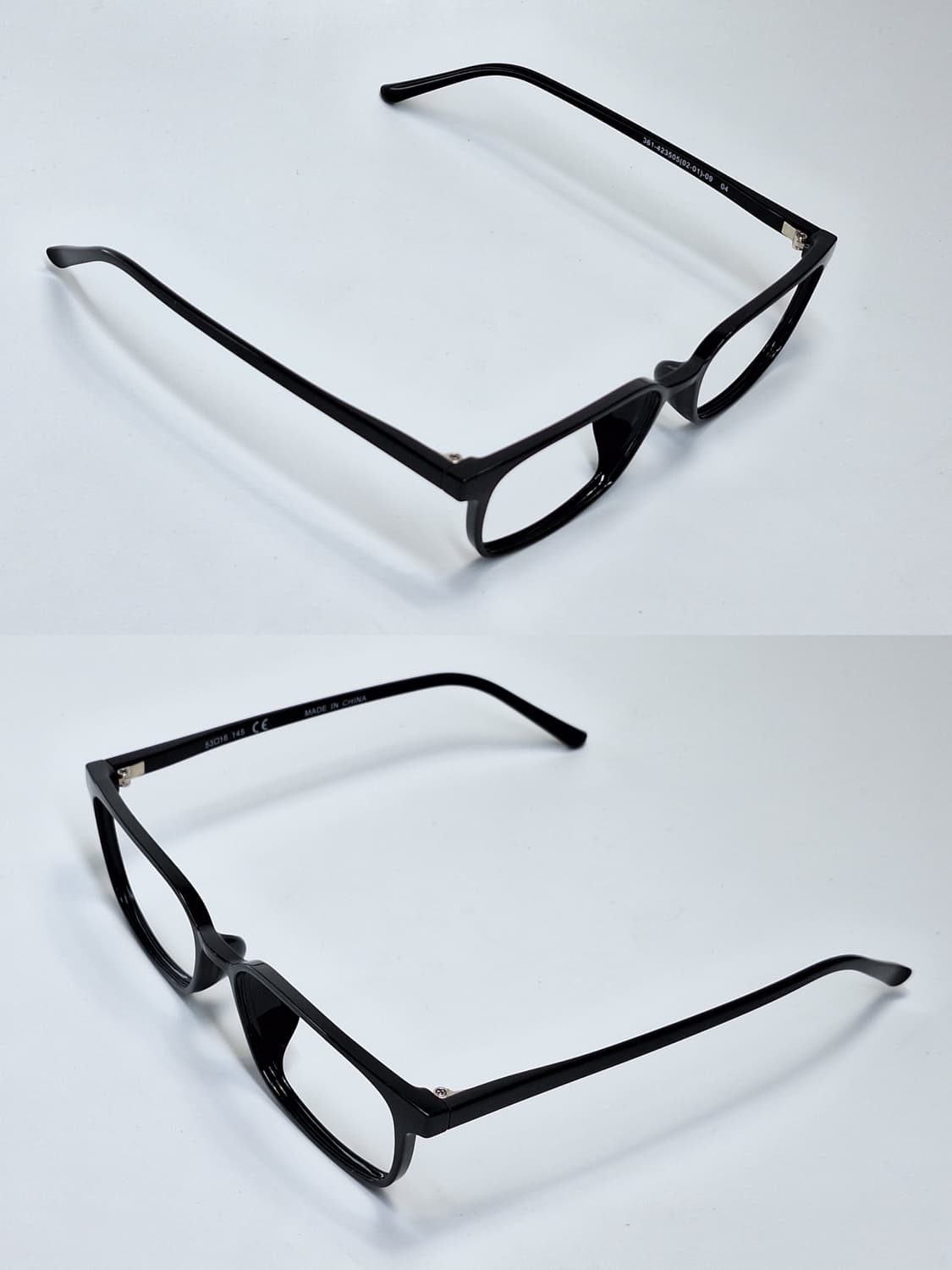 유니클로 스퀘어 클리어 선글라스 겸 안경테 361-423505 일본 수입 상품이미지5