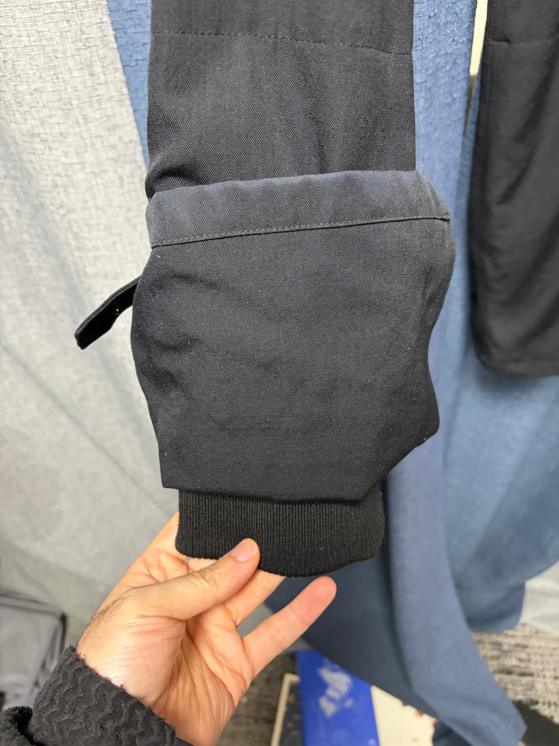 요지 뿌르옴므 조거변형 슬랙스 상품이미지4