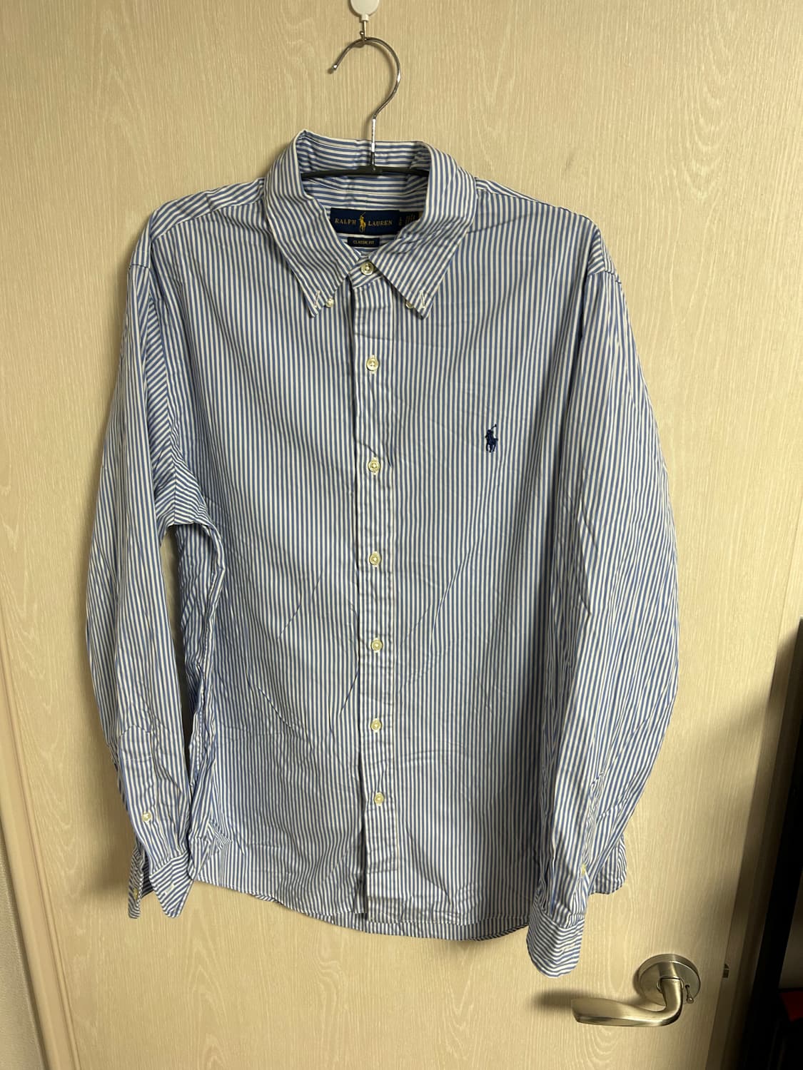 폴로 랄프로렌 스트라이프 셔츠L 정품 팜 상품이미지1