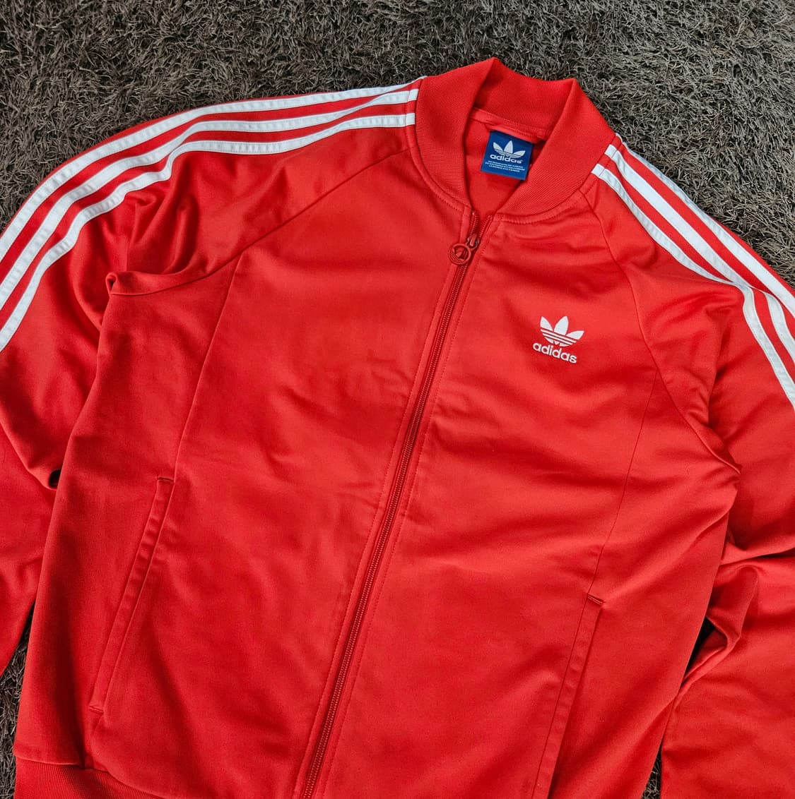 아디다스(Adidas) 슈퍼스타 오렌지 트랙탑 저지 100 size 상품이미지3