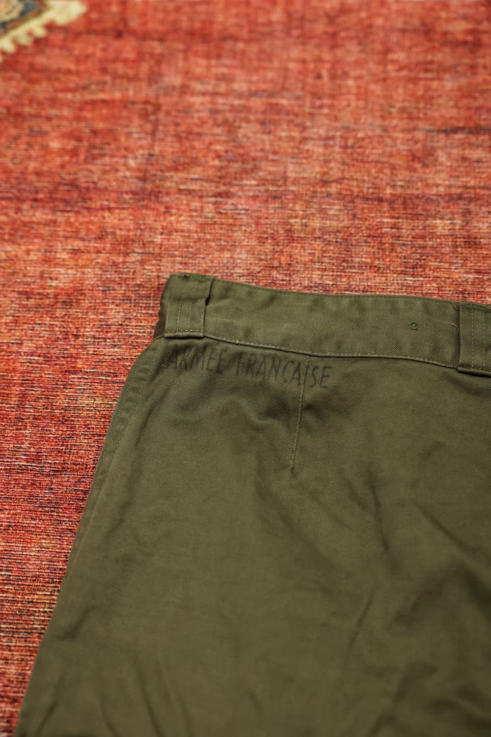 빈티지 밀리터리 프랑스군 필드팬츠 판매 상품이미지9
