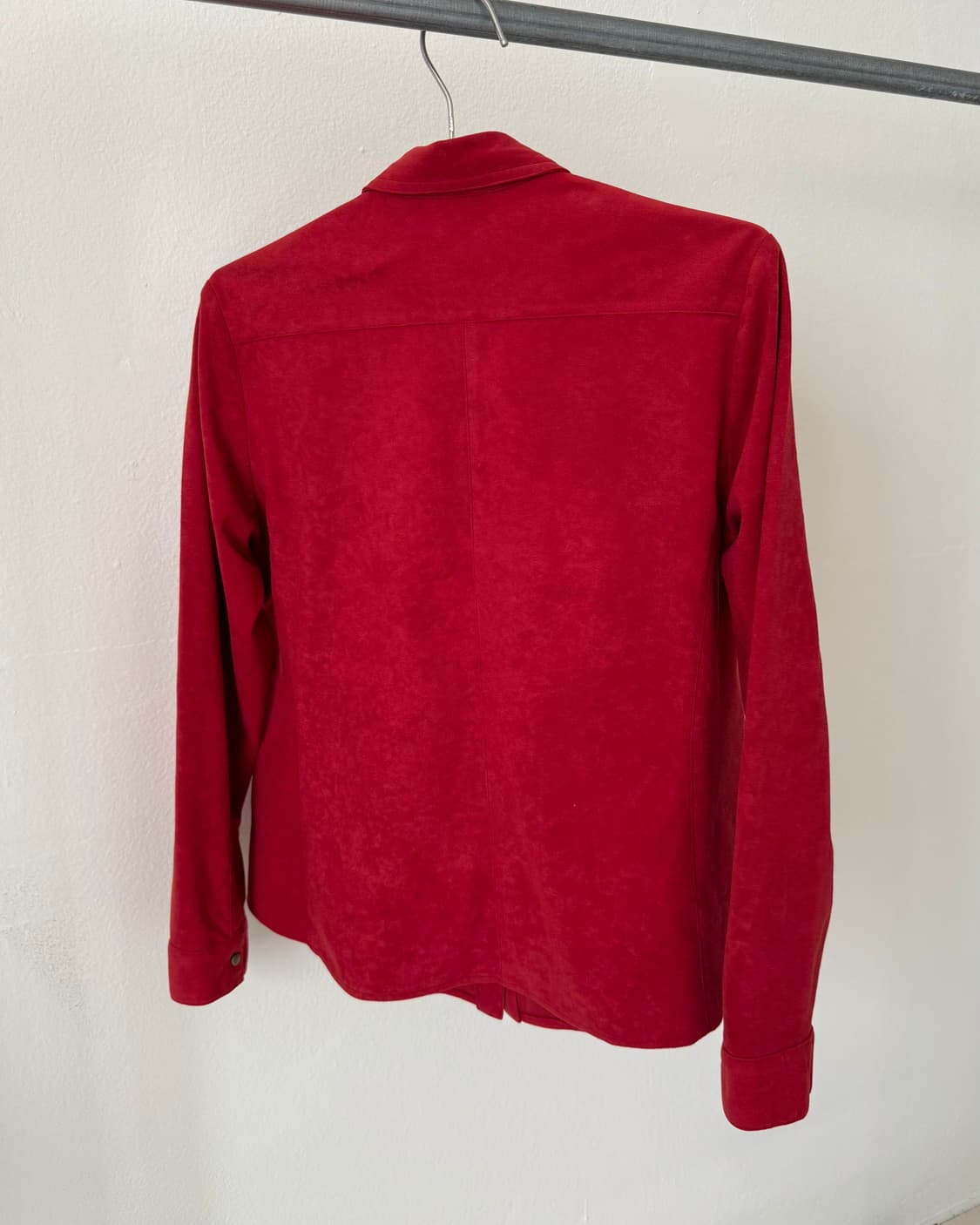 빈티지 스웨이드 셔츠 상품이미지5