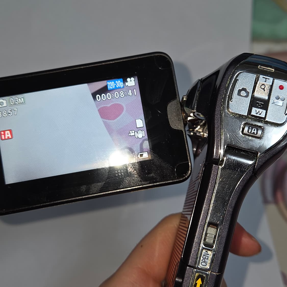 뉴진스 버블검 캠코더) 파나소닉 HX-WA10 빈티지 캠코더 상품이미지7