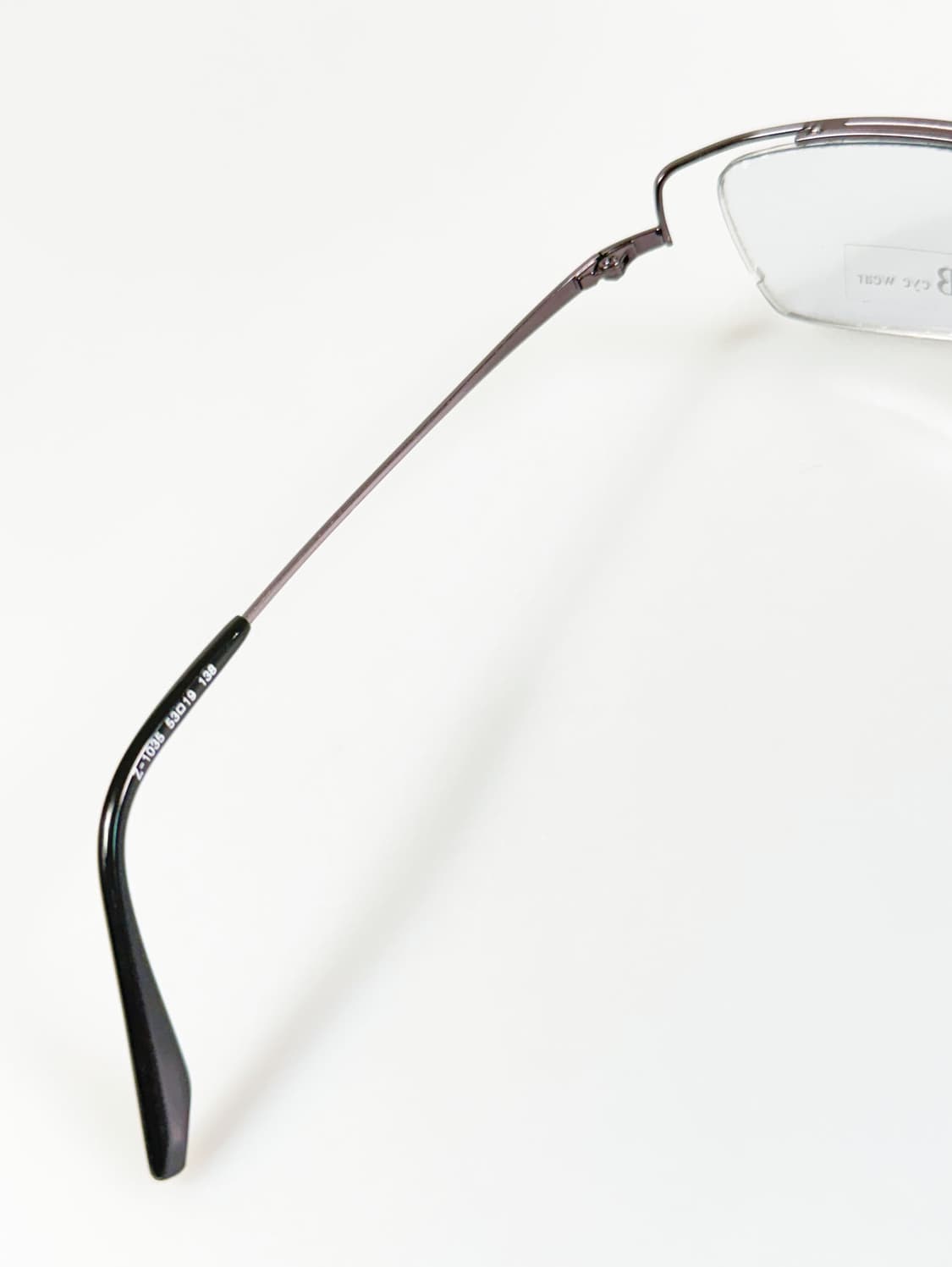 R&B EYEWEAR 반무테 스퀘어 메탈 빈티지 안경 상품이미지7