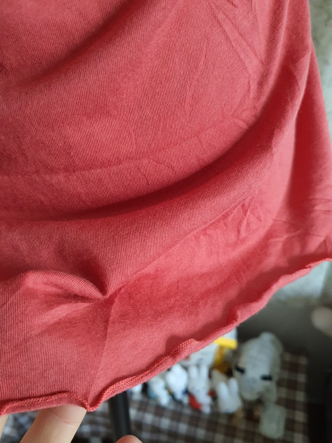 [빈티지] 레이스 넥 핑크 나시 블라우스 상품이미지3