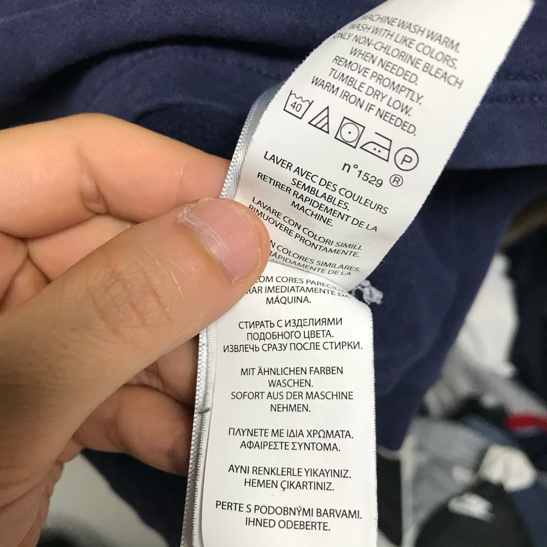 폴로 랄프로렌 신형라인 네이비 럭비티 상품이미지6