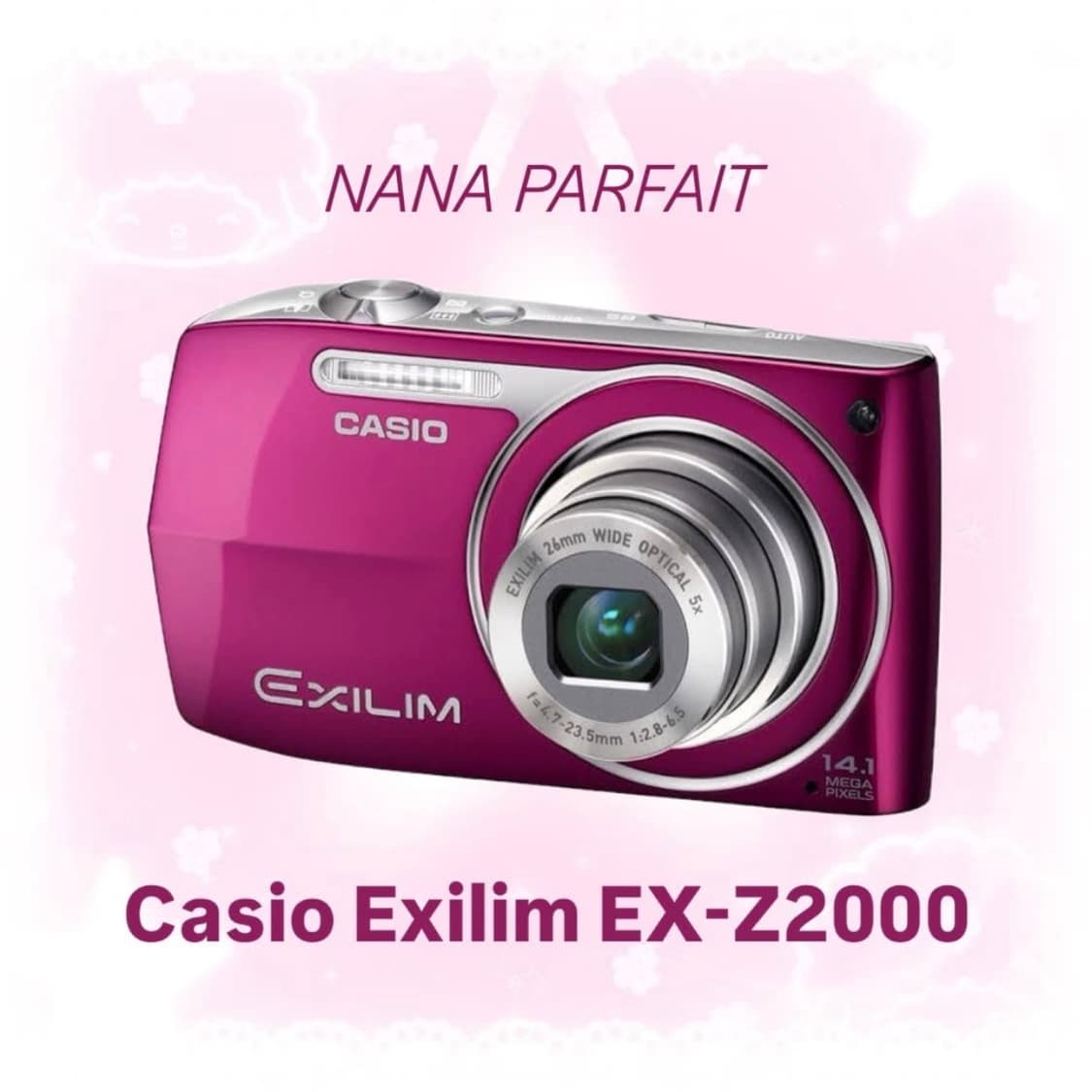 인물 메이크업모드)카시오 엑슬림 Z2000 블랙💝Casio Exilim 상품이미지1