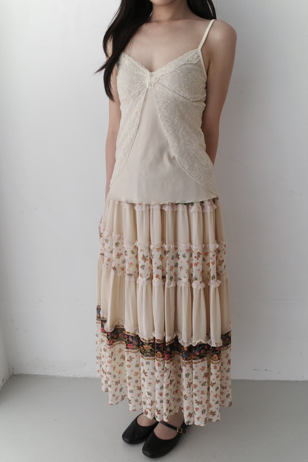 flower patch cancan skirt 상품이미지7