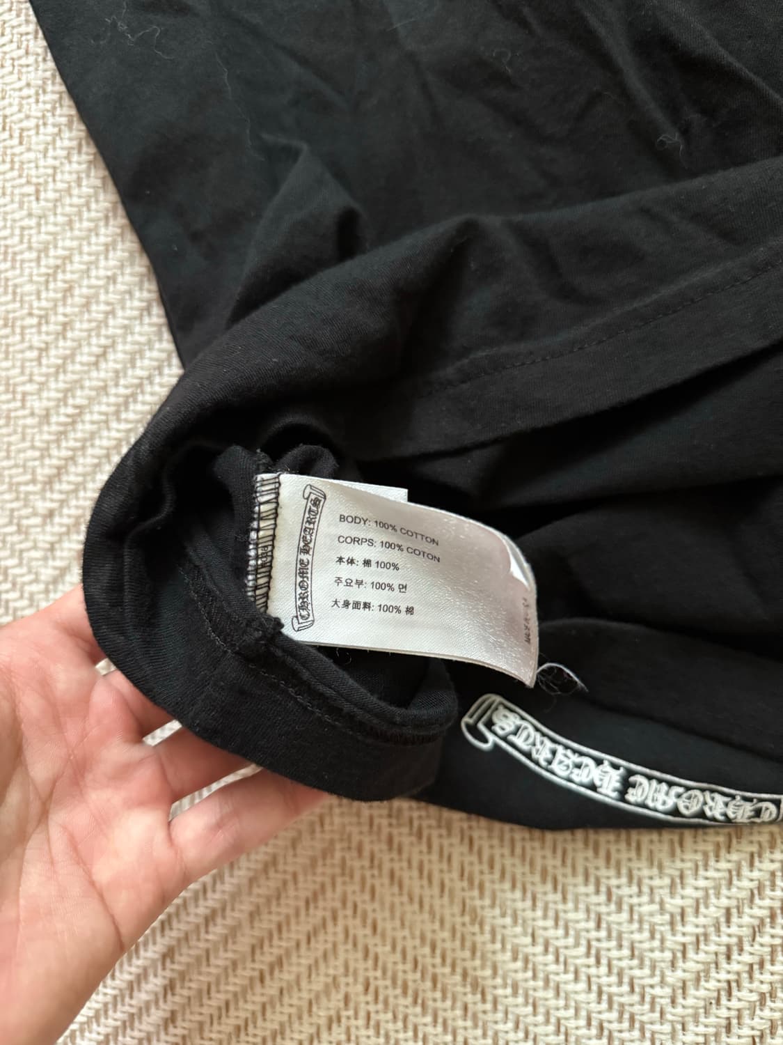 크롬하츠 홀스슈 반팔 s 상품이미지5