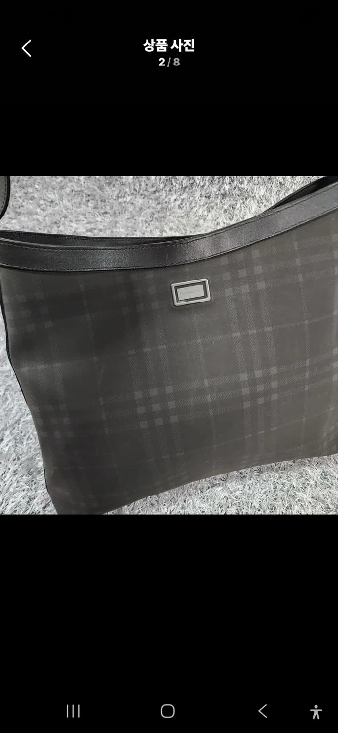 버버리 체크 숄더백 상품이미지2