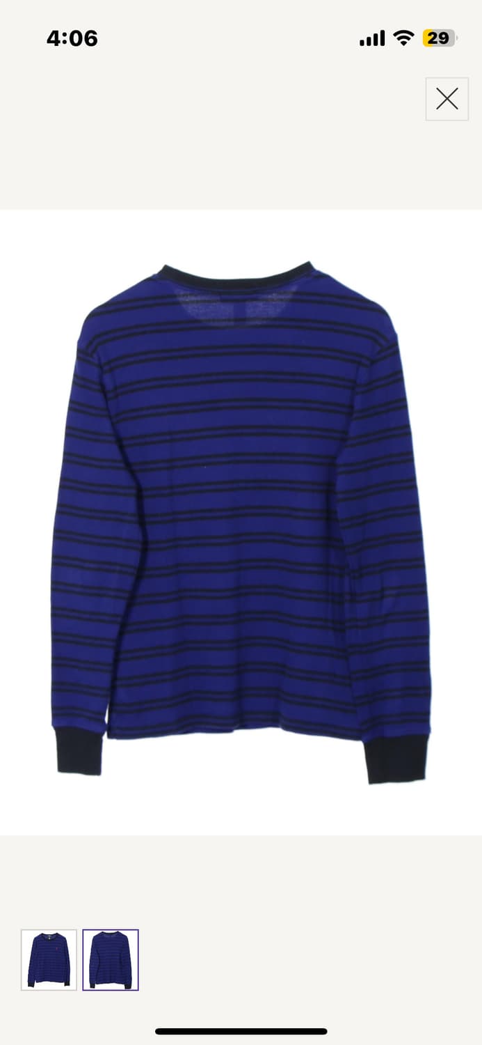 폴로 랄프로렌 스트라이프 긴팔 상품이미지4