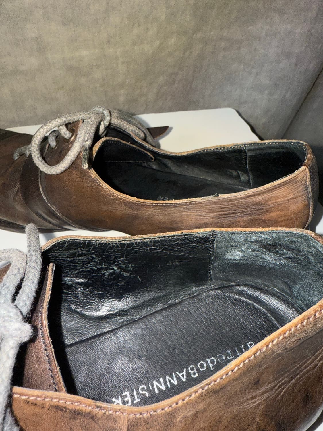 Alfredo Bannister Distressed Strap Oxfor 상품이미지8