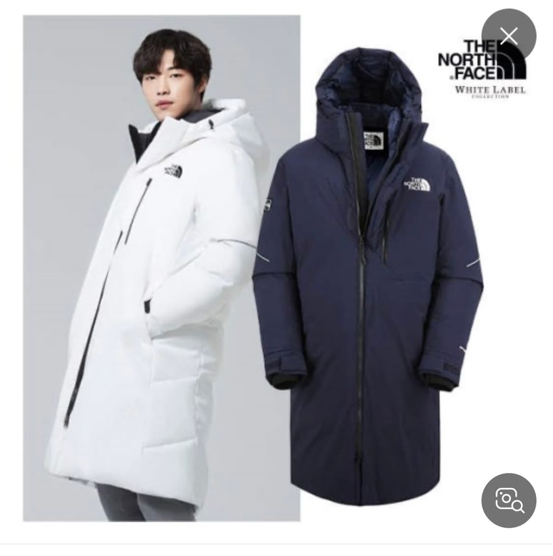 노스페이스 롱패딩 네이비 상품이미지7
