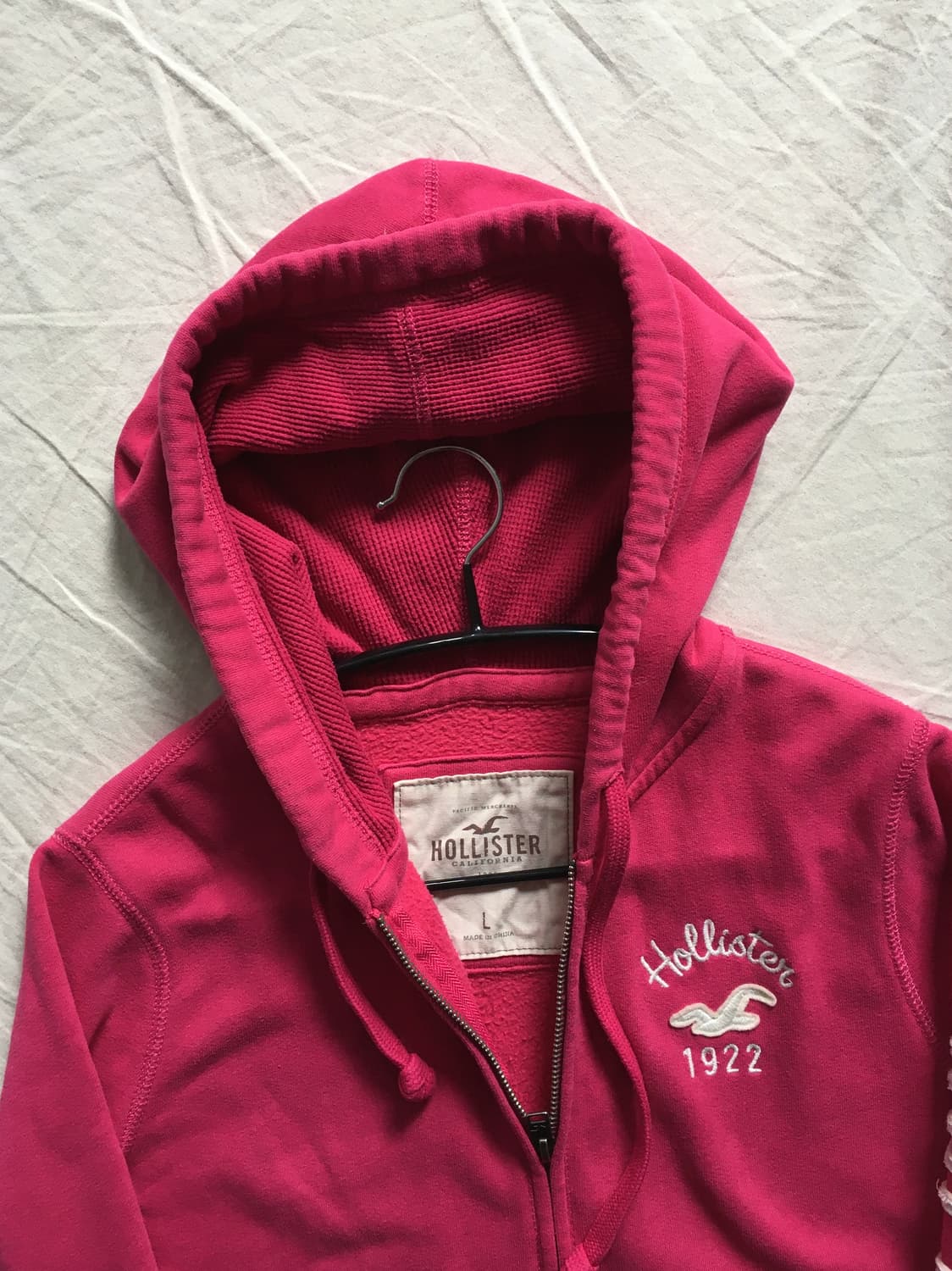 홀리스터 미니 패치로고 후드집업 상품이미지4