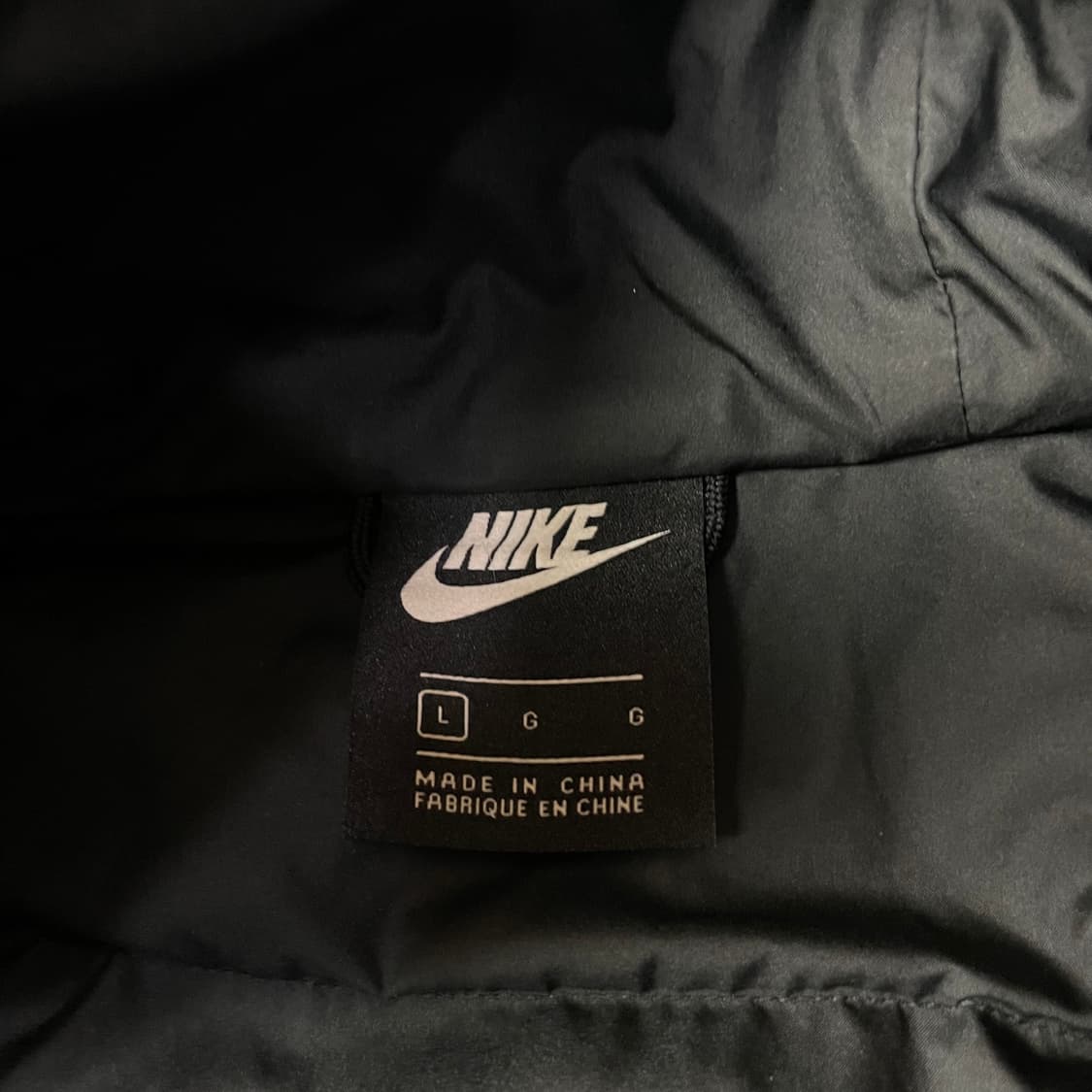 나이키 블랙 덕다운 롱패딩 L 상품이미지4