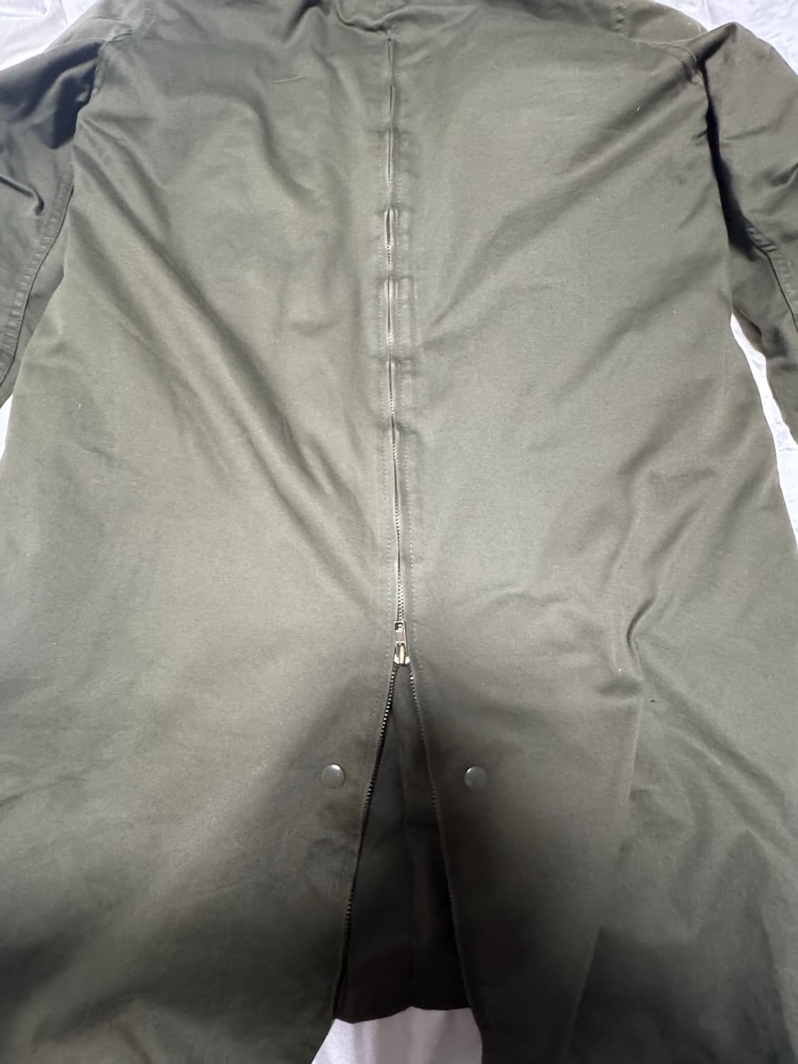 Y2k Mode Stud Detail Khaki Jacke 상품이미지5