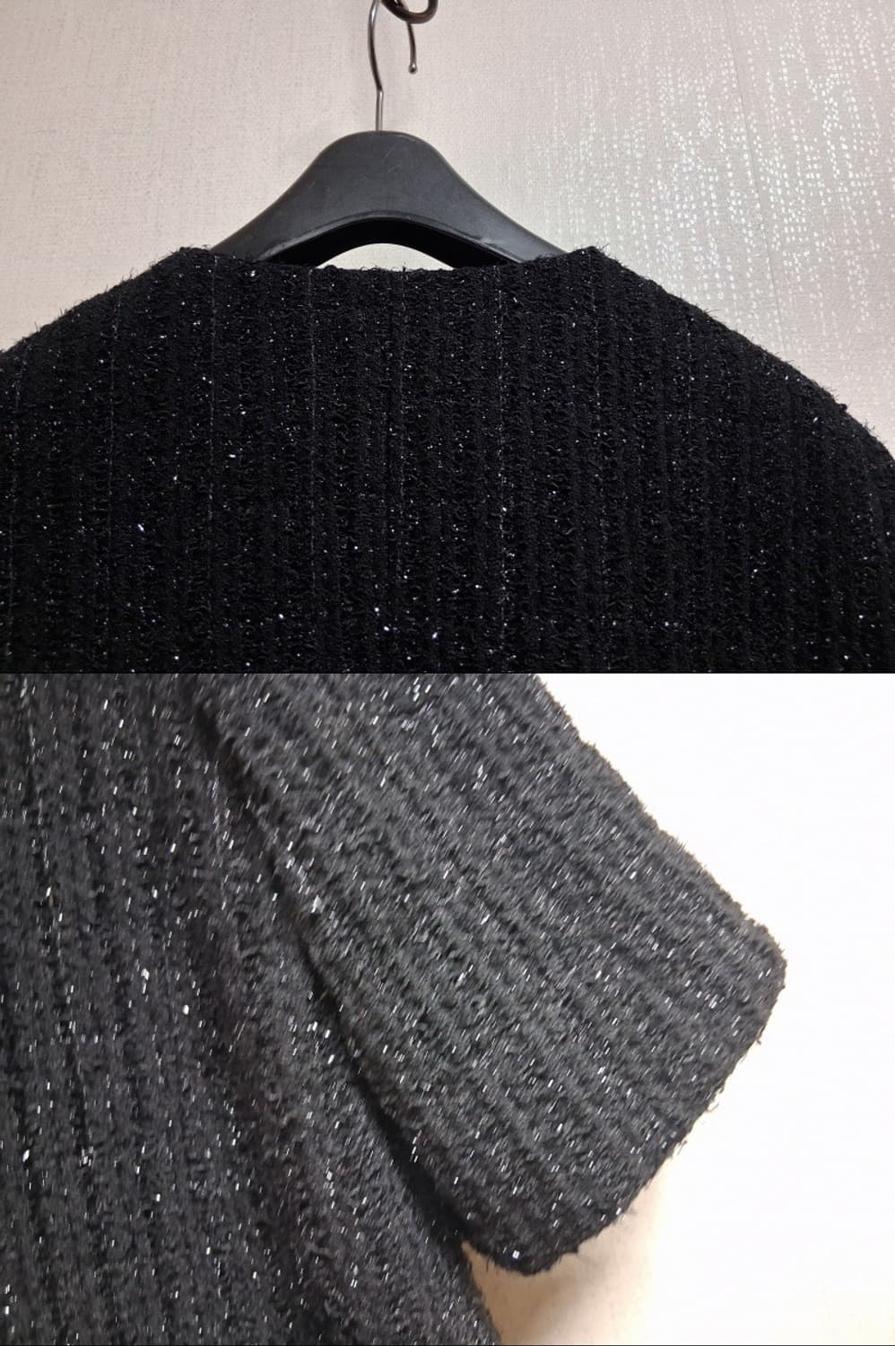 TIME 타임 블래 트위드 반팔쟈켓 66반 적당
국내 한섬정품
춘추 반팔 상품이미지7