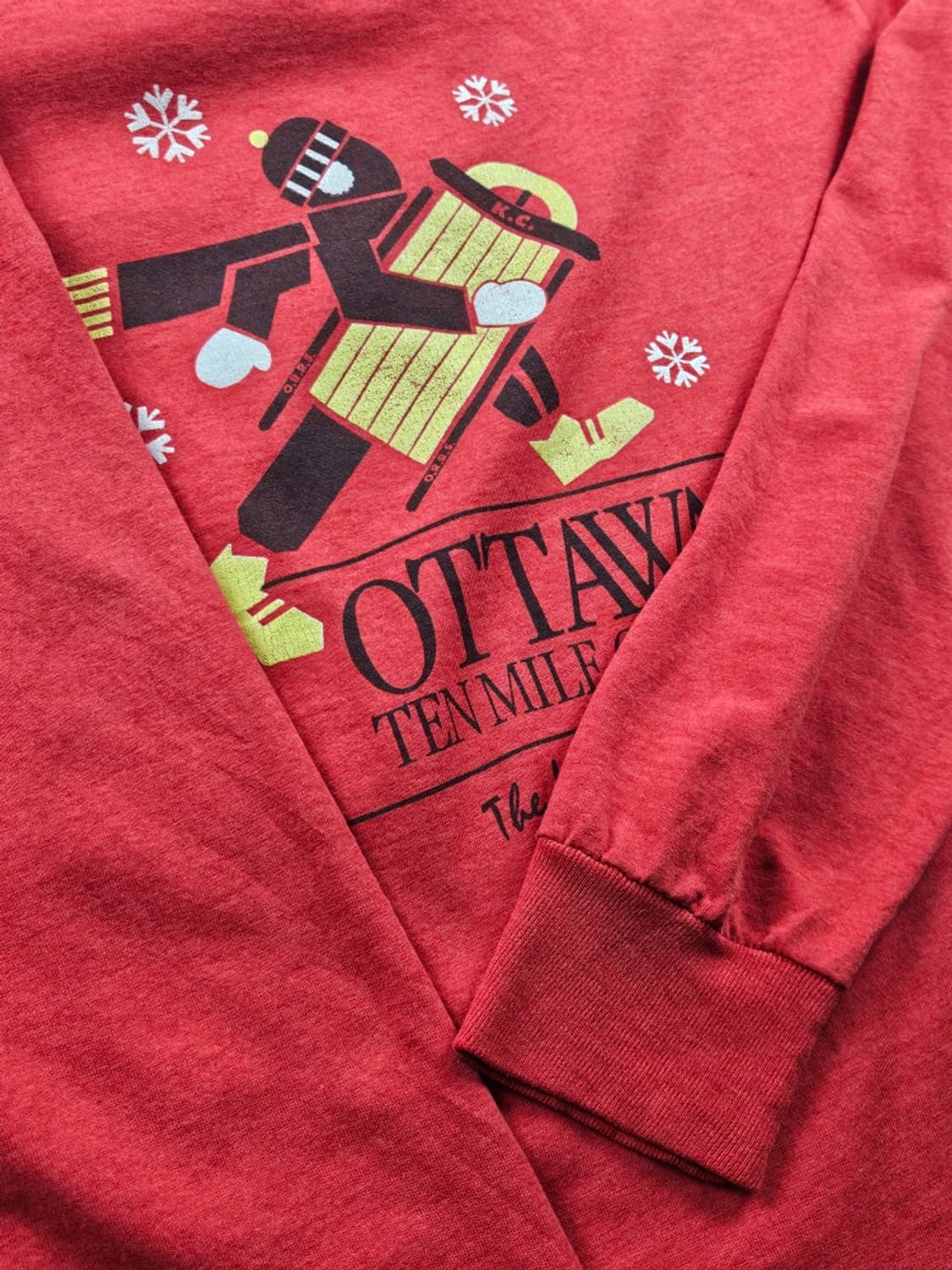 90's USA 스크린스타베스트 싱글스티치 롱슬리브 (XL)/ 11134 상품이미지10