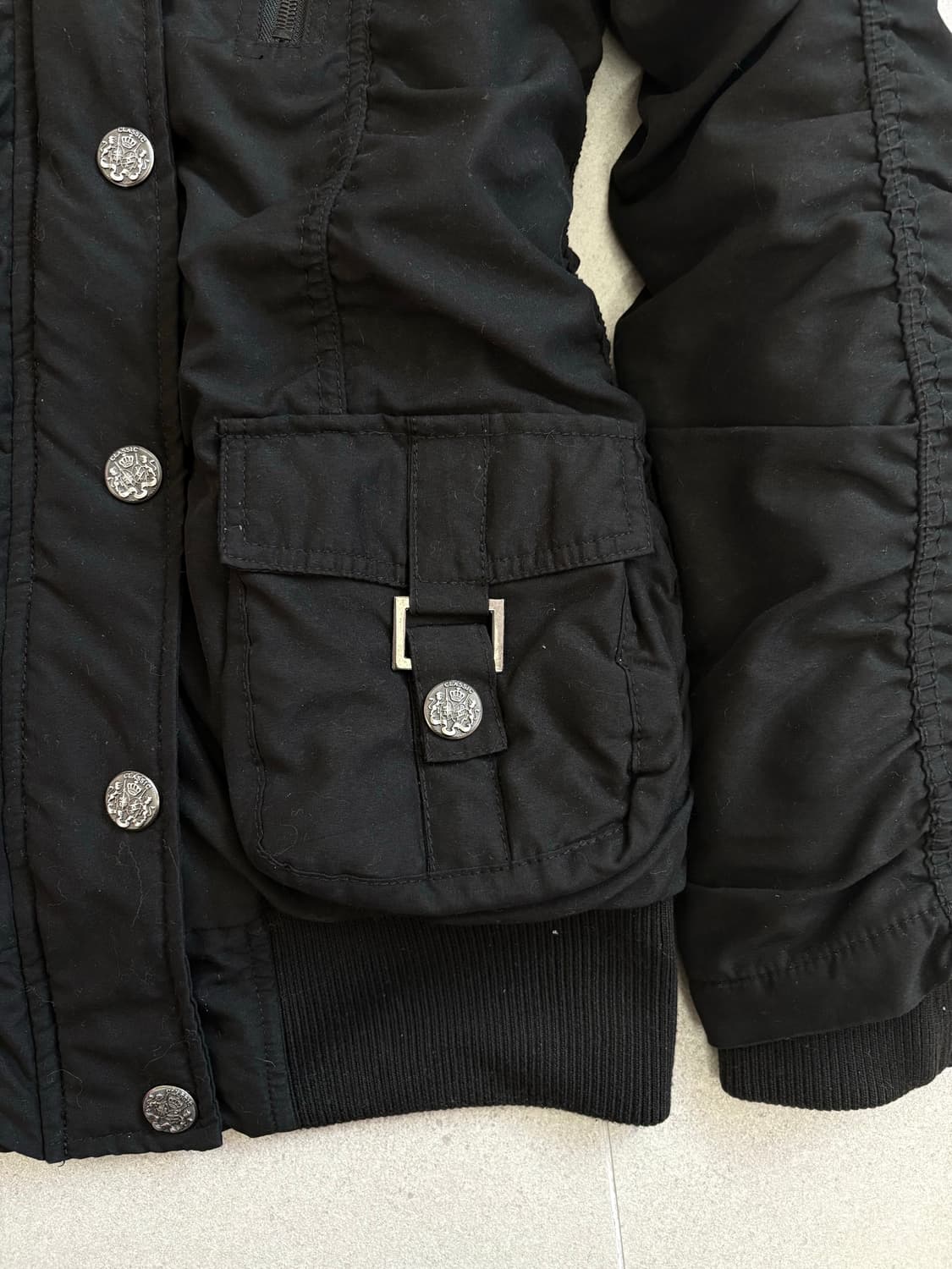 세실맥비 셔링 퍼 자켓 상품이미지5