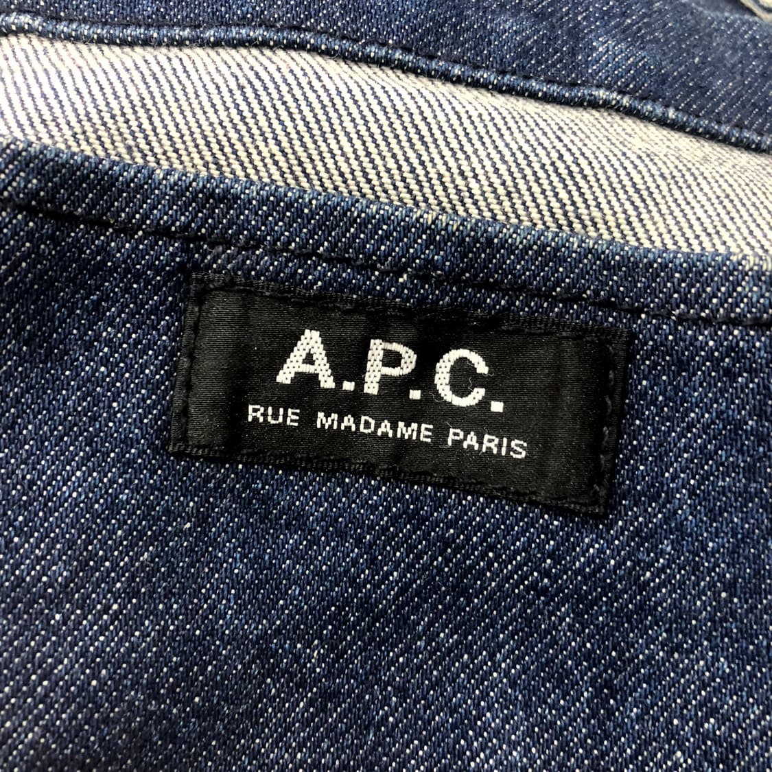  APC 아페쎄 데님 토트백 상품이미지4