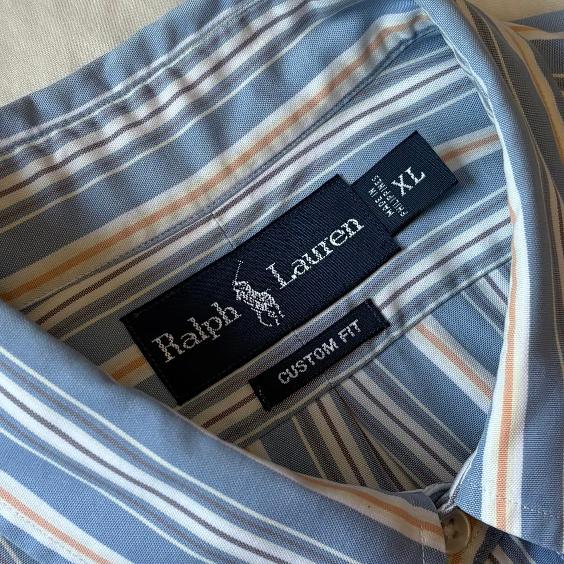 [XL/108-110] 폴로 랄프로렌 멀티 스트라이프 커스텀 핏 셔츠 상품이미지3