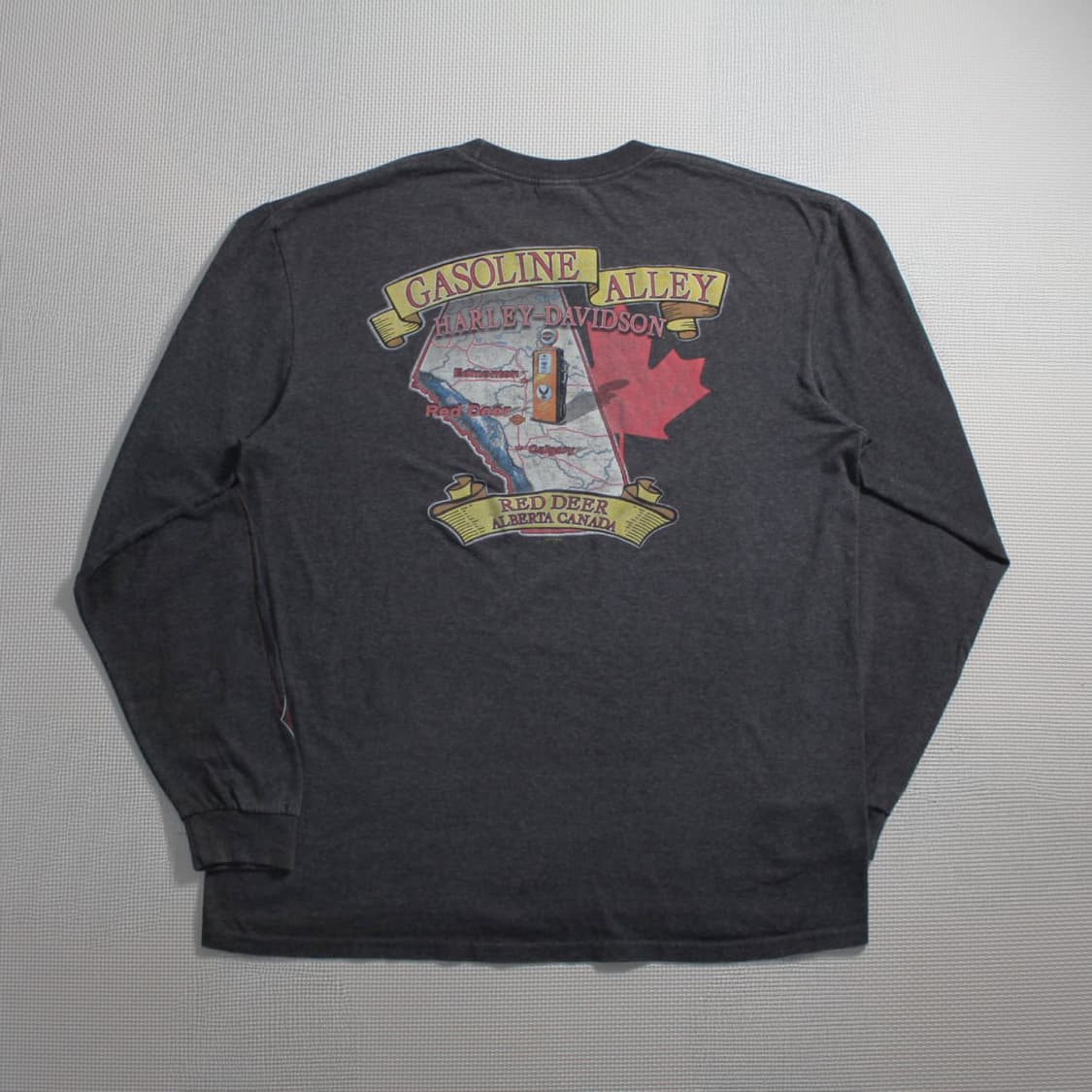 Harley-Davidson 할리 데이비슨 Red Deer 롱 슬리브 상품이미지2