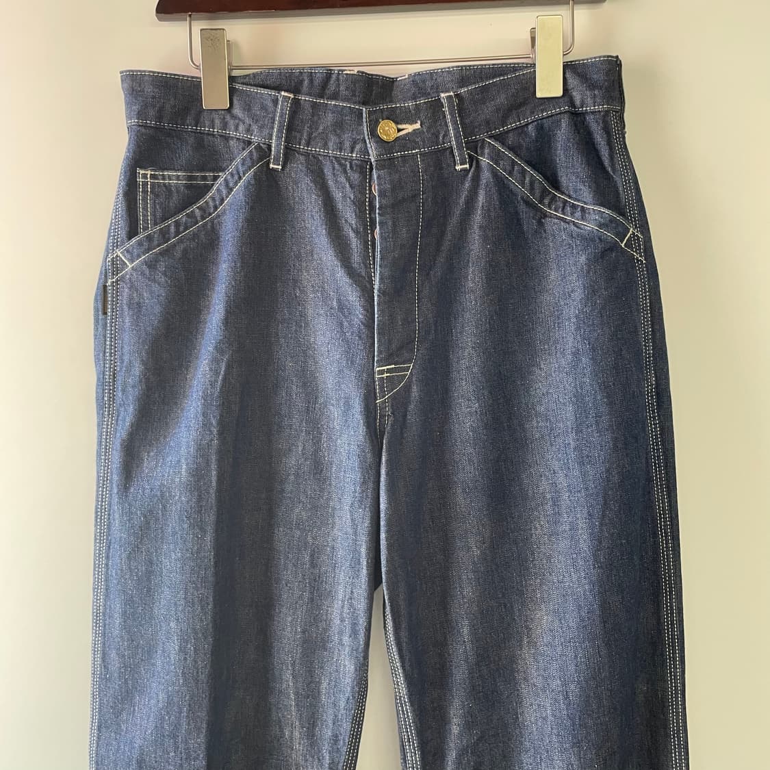 네이버후드 유틸리티 신치백 데님팬츠 상품이미지3