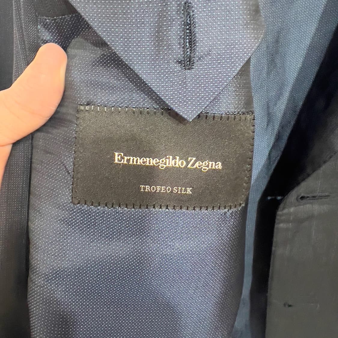 에르메네질도제냐 스트라이프 블레이저 상품이미지5