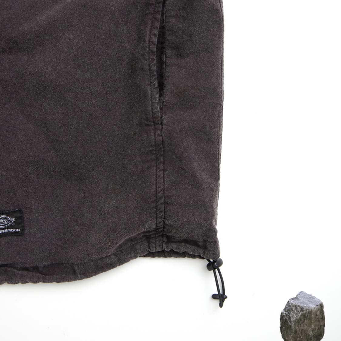 해칭룸 디키즈 셔츠 집업 Zip Shirket Washed Brown 상품이미지5