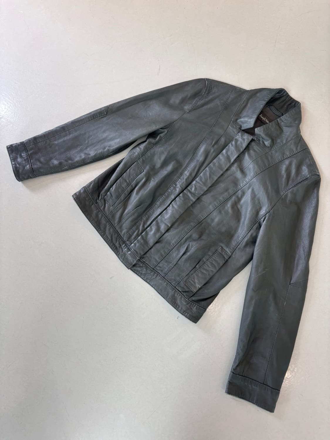 Vintage Zadig&Voltaire Lamb Leather JK 상품이미지3