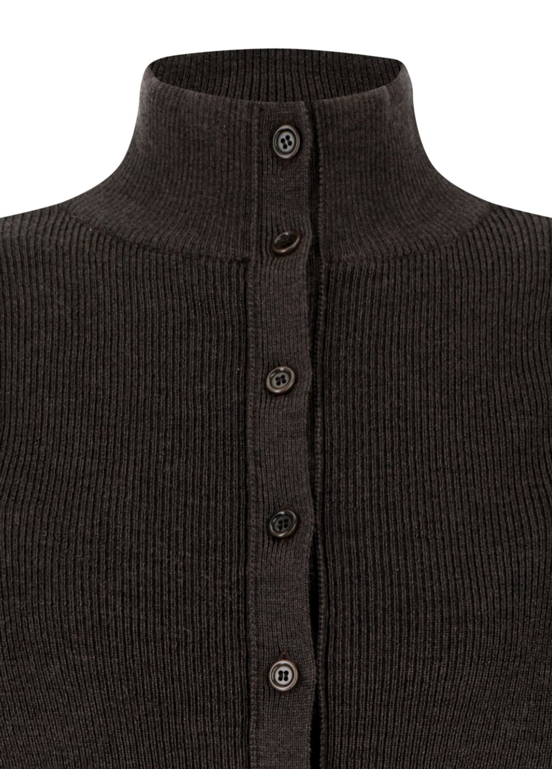 아모멘토 가디건 다크 브라운 상품이미지3