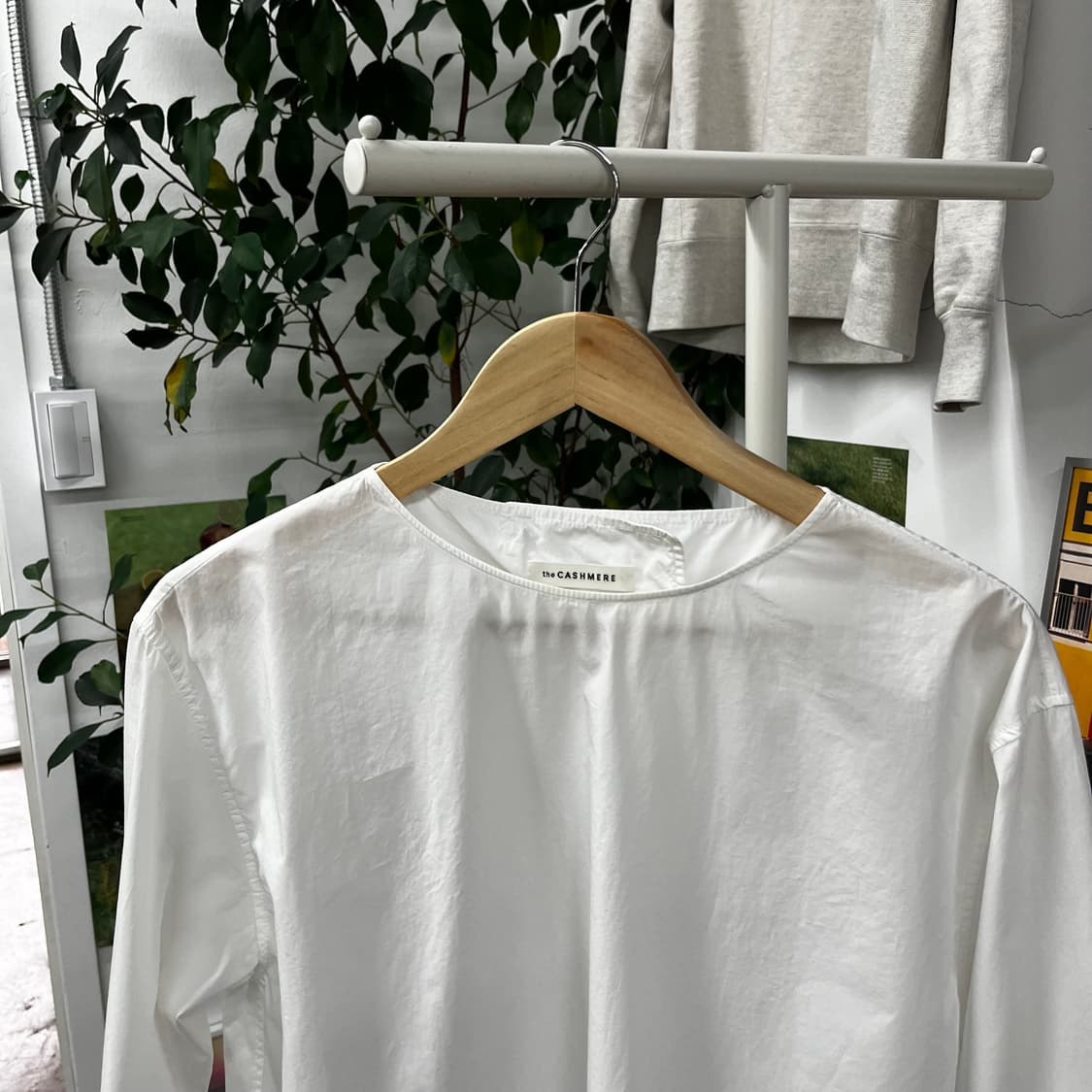 더캐시미어 코튼 블라우스 88 상품이미지2