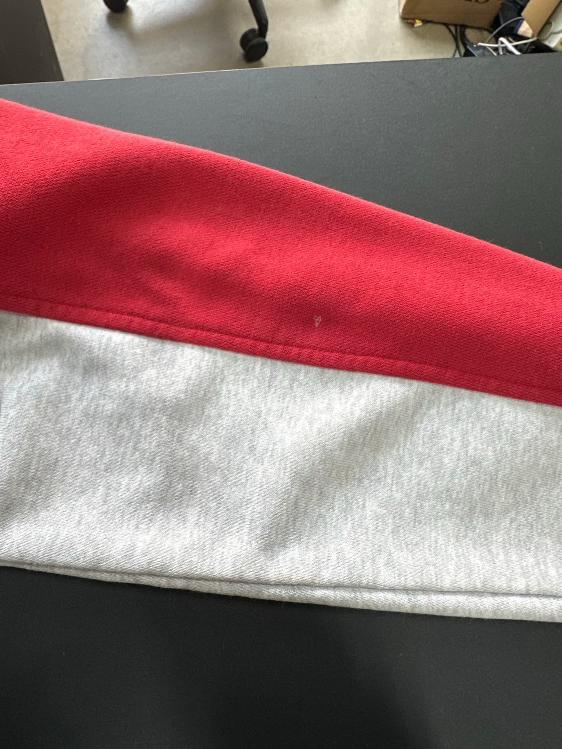 나이키 스우시 배색 트랙 코튼 져지  상품이미지5