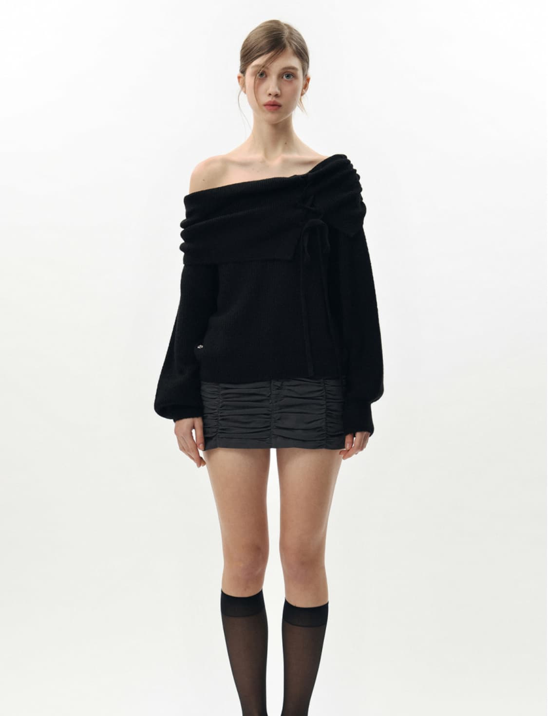 페인오어플레져 KAREN CORSET KNIT black 상품이미지1