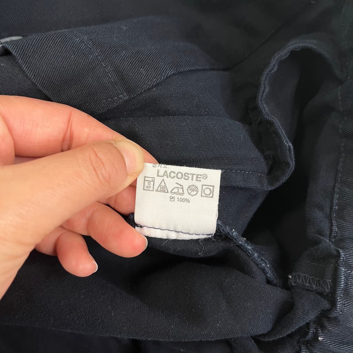 100 90s 라코스테 빈지티 블루종 자켓 상품이미지5