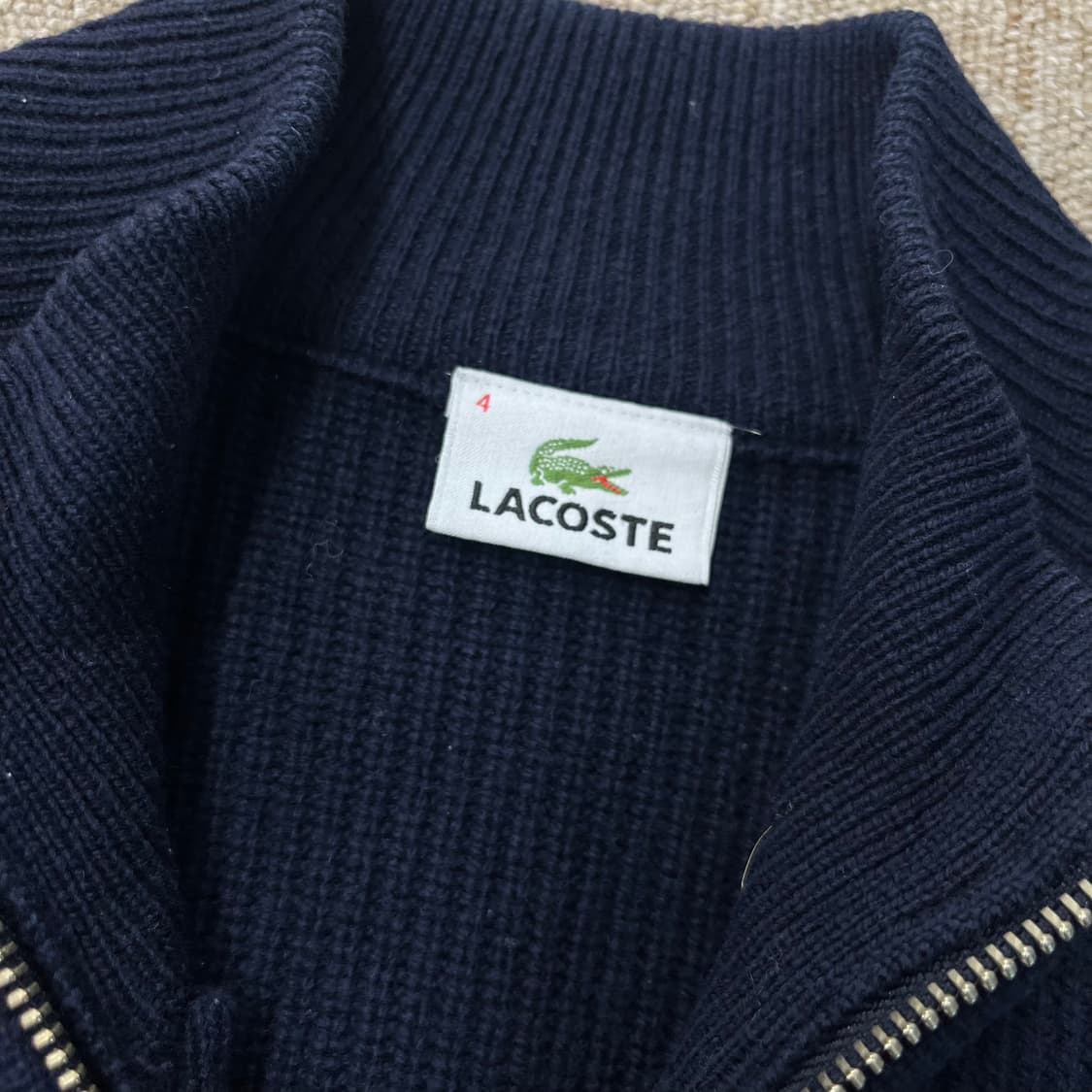  라코스테 투웨이 니트집업 상품이미지5