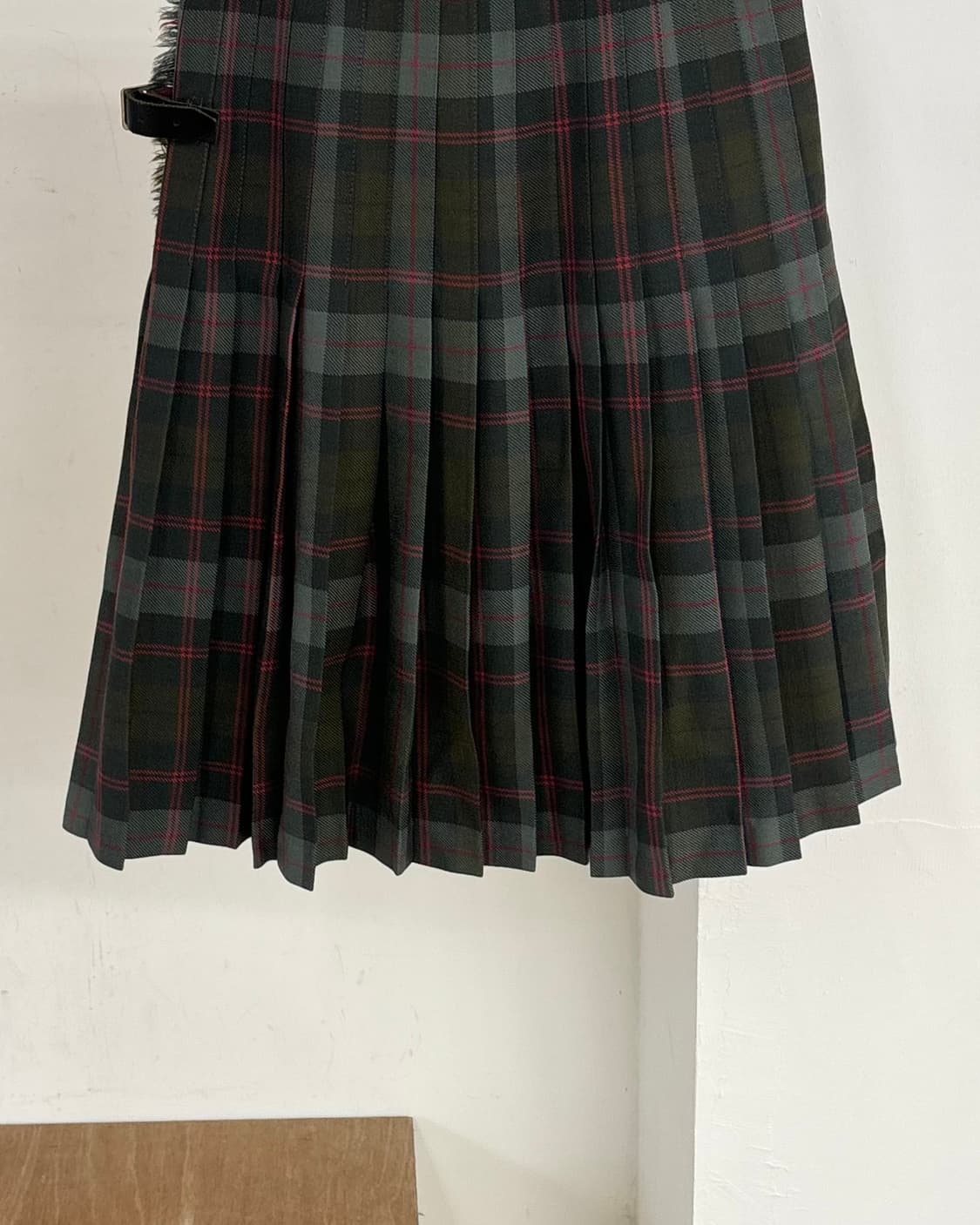 아페쎄 타탄 체크 킬트 스커트 상품이미지6