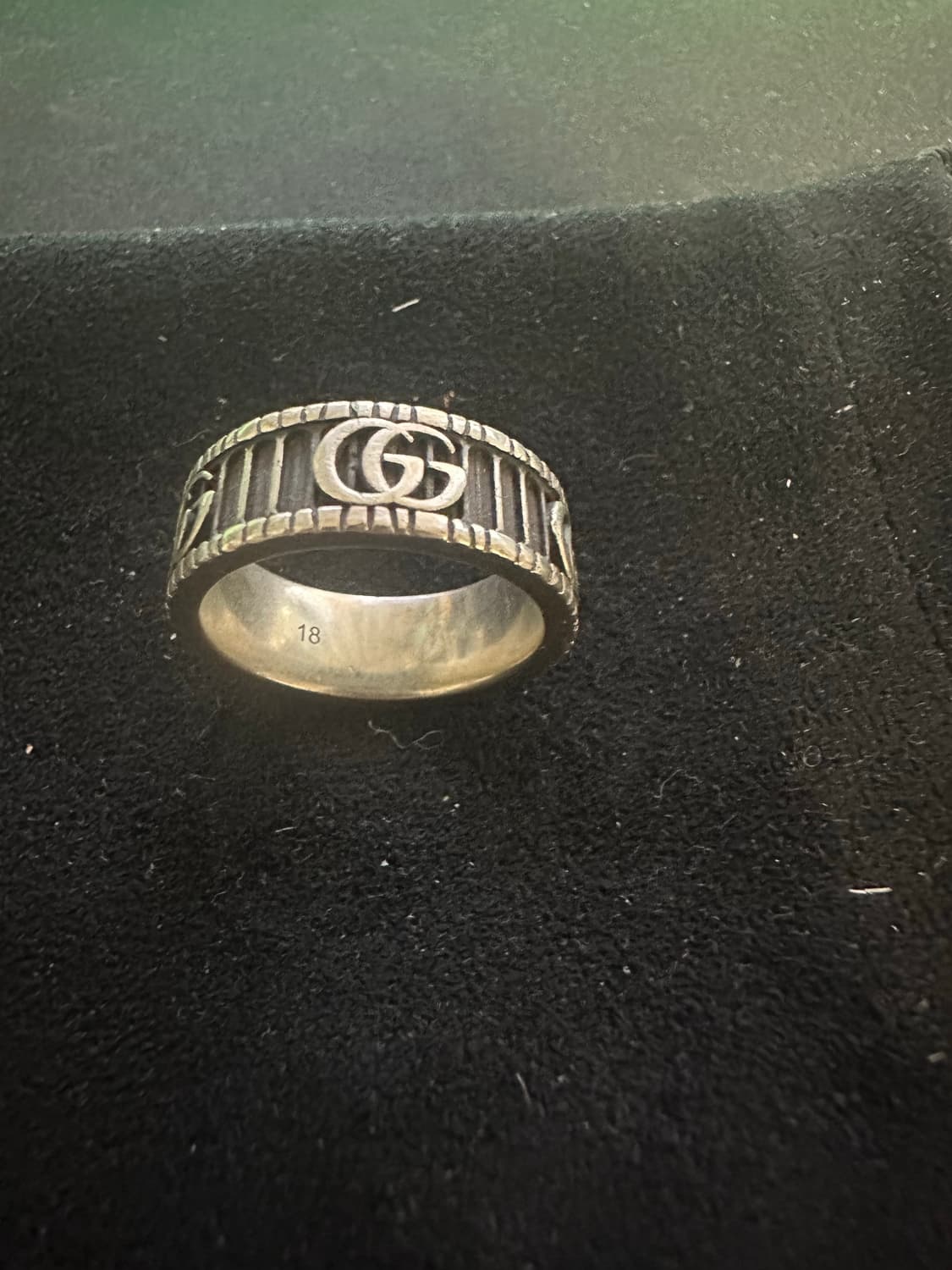 구찌 마몽 더블G링 18호 GG 상품이미지1