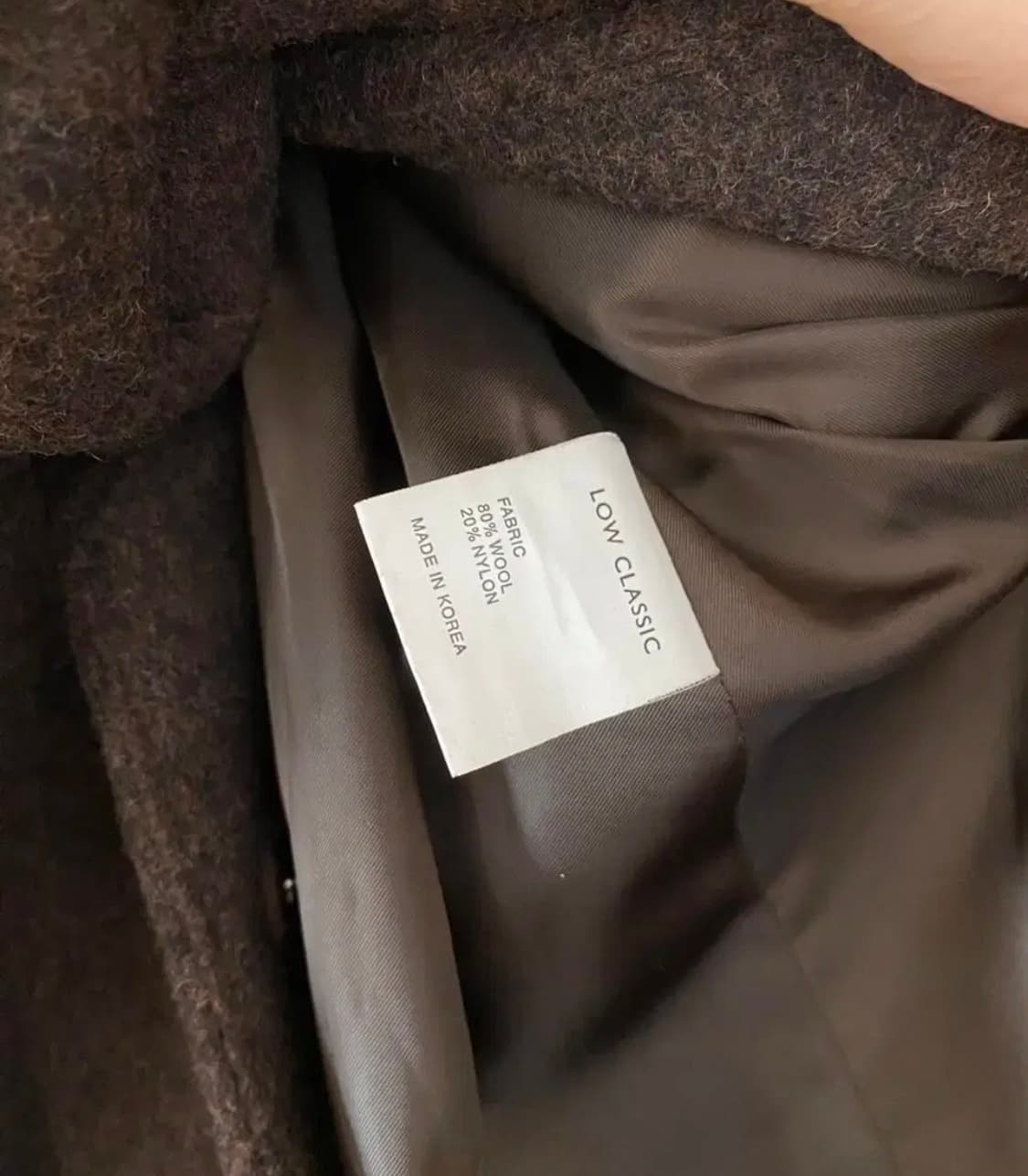 로우클래식 벨트 코트-브라운 XS 상품이미지6
